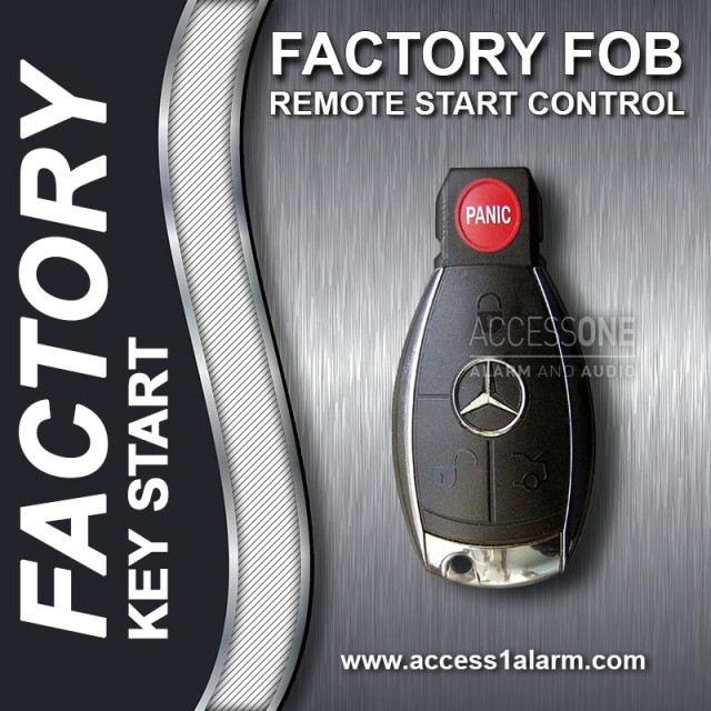 2016-2019 Mercedes-Benz SLC Class Basic Factory Key Fob Remote Start Without OEM PTS